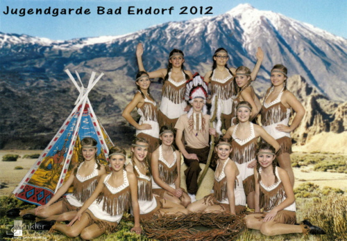 Jugendgarde 2012, Indianer